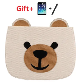 

Cartoon Small Bear Magnetic Smart Case for iPad Mini 5 4 3 2 1 7.9'' 2019 Protective Shell sleeve for A2133 A2144 with film+pen