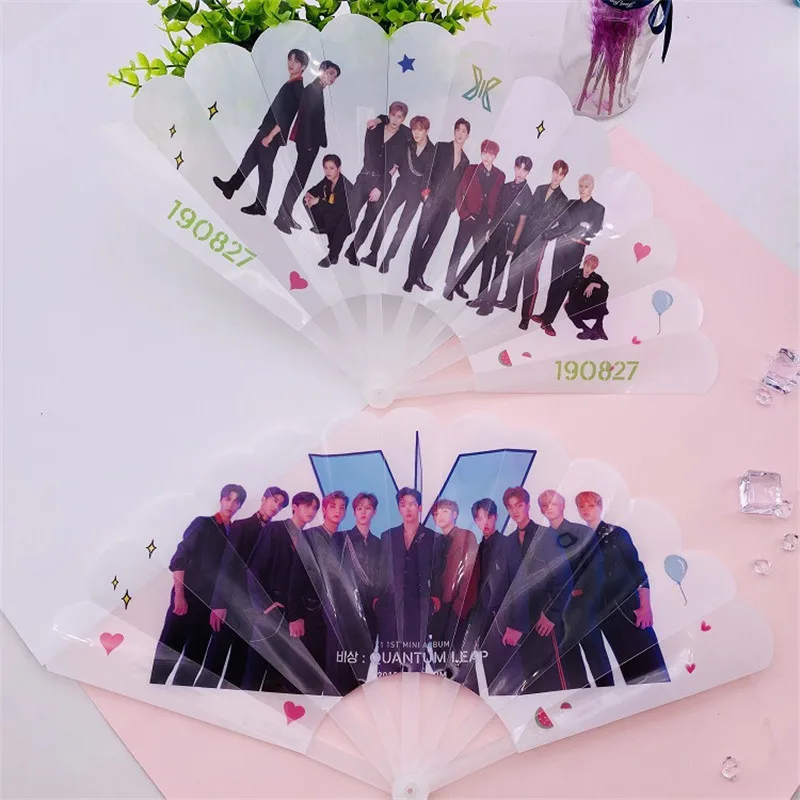 KPOP производство 101X1 квантовый прыжок ПВХ семь раз ручной вентилятор FLASH Fly High KIM YOHAN CHO SEUNGYOUN LEE HANGYUL FH101