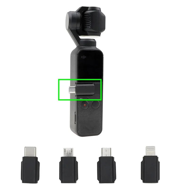 

Android Data Connector For DJI OSMO Pocket Handheld Gimbal Type-C Cable Line Adapter Accessories For Iphone