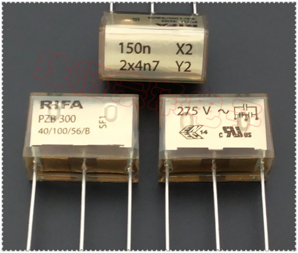 2 шт. Финляндии RIFA PZB300MC13R30 150NF X2 2X4N7 Y2 275VAC P20MM металлизированная пленка lmpregnated бумага