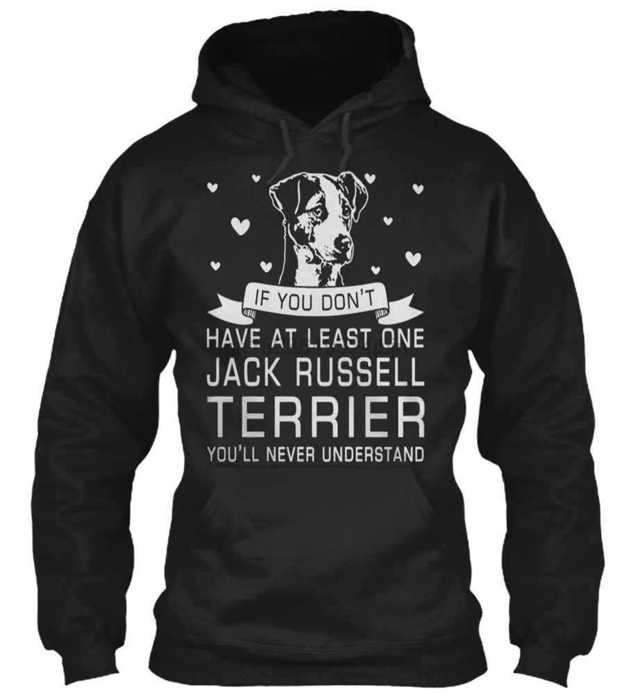 Men Hoodie long sleeve JACK RUSSELL 5619 - Jack Russell Women Streetwear | Мужская одежда