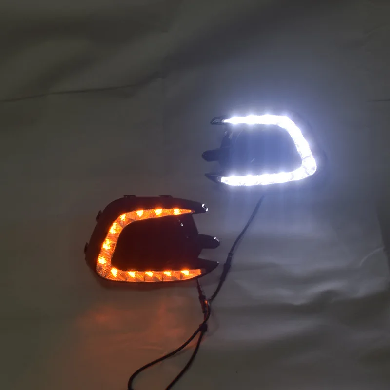 

Suitable for Mitsubishi Pajero LED Daytime Running Lights Jin Chang L200 Special Car-Only Day Driving Lamp Fog Lamp