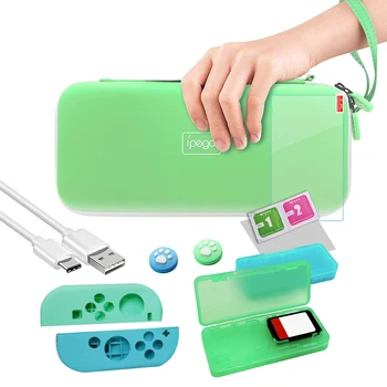 

IPEGA PG-SW052 Switch Cover/Joystick Storage Bag with Card Box/Protective Controller Caps for storing Switch Console/Cards/Cable