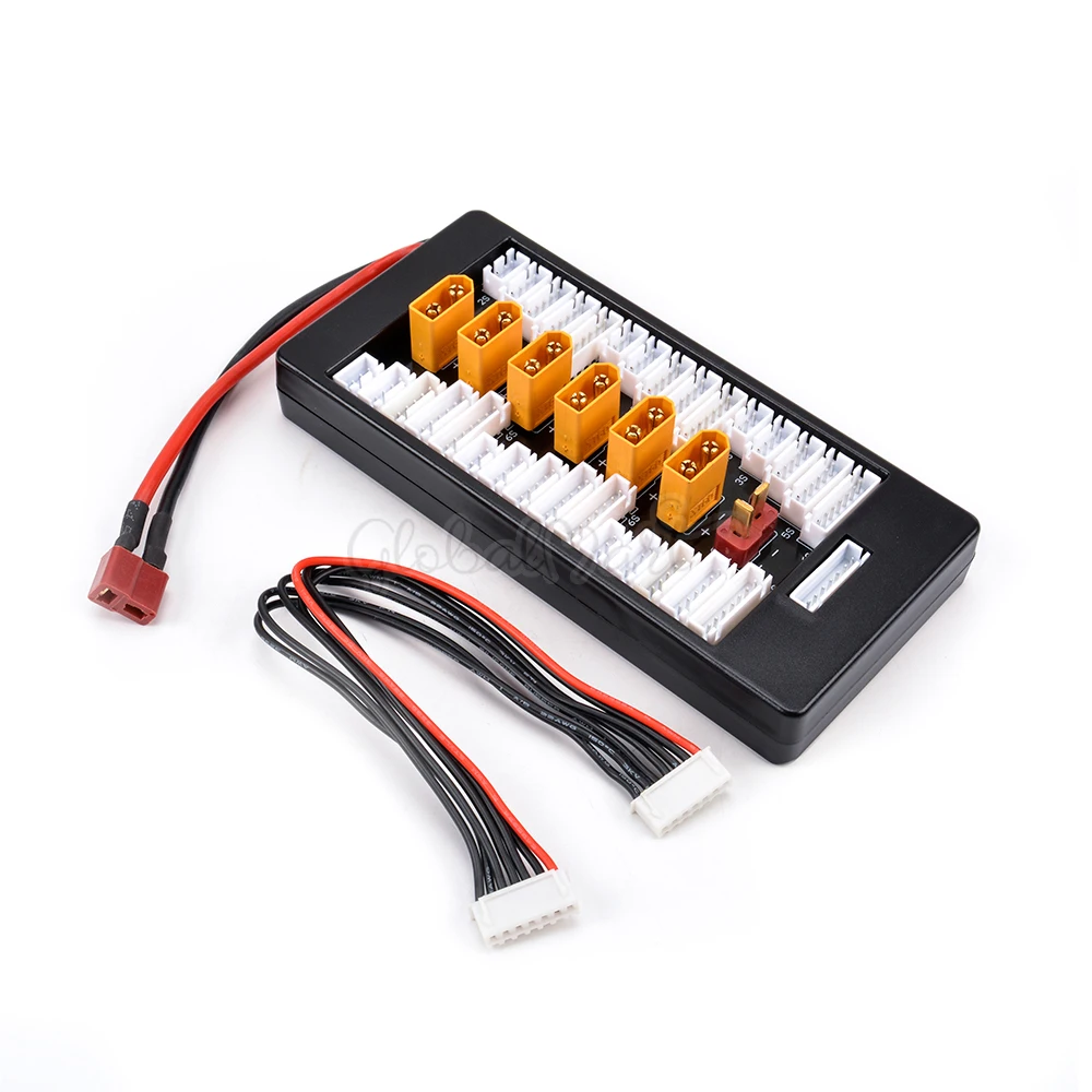 IMAX B6 80 Вт Мощность ЖК-экран цифровой RC Lipo NiMh батарея баланс зарядное устройство+ B6 AC Lipo зарядки 2-6S XT60/T разъем адаптера - Цвет: Only XT60 Board
