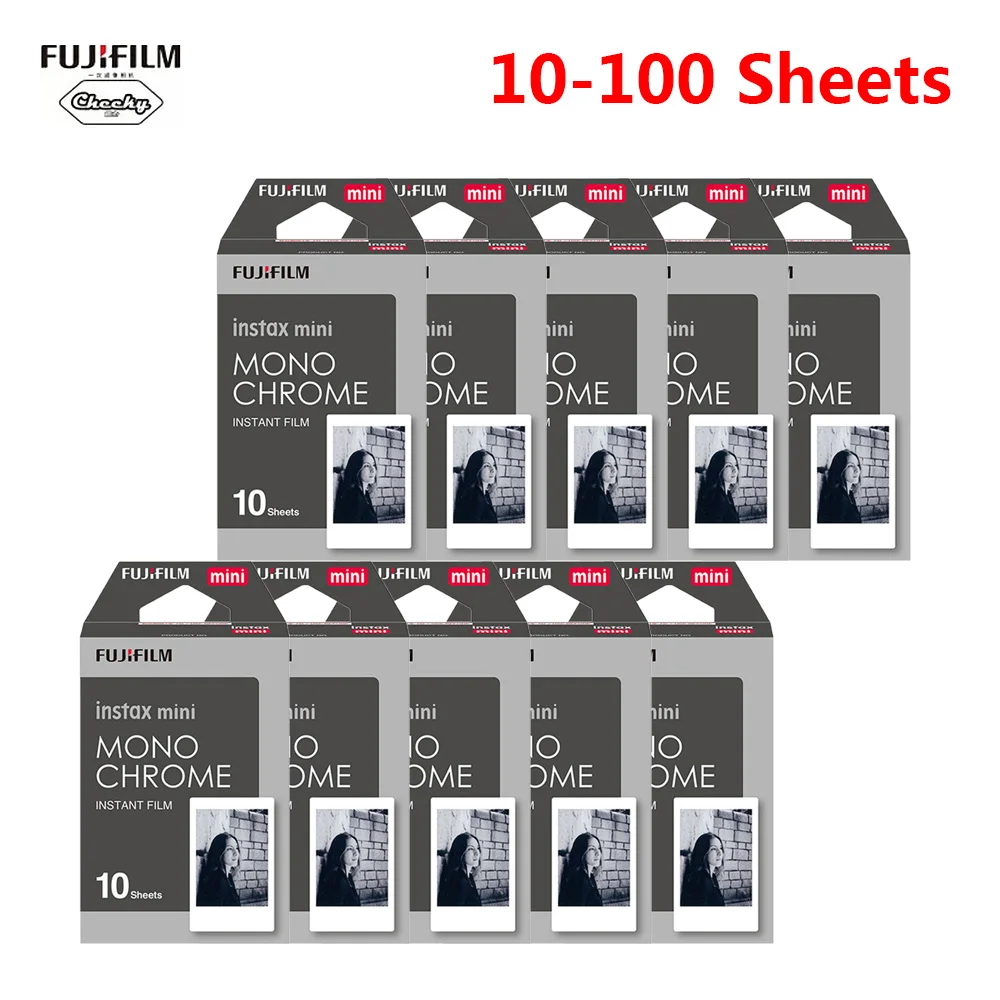 Фотопринтер Fujifilm Instax Mini 9 10-100 листов фотобумага для мгновенной печати 7 8 25 50s 70 90 |