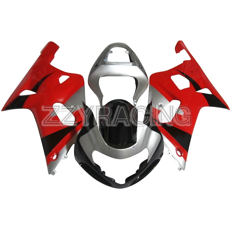

Complete Fairings Fit for Suzuki GSXR600/750 K1 2000 - 2003 GSXR600 GSXR750 00 01 02 03 ABS Plastic Motorcycle Red Silver Black