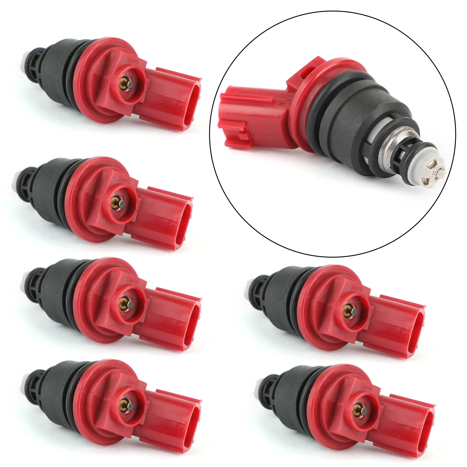 

Areyourshop 6 шт топливных форсунок подходит для Infiniti Q45 1997-2001 для Nissan Altima 1993-1999 16600-10Y00 842-18114 автозапчасти