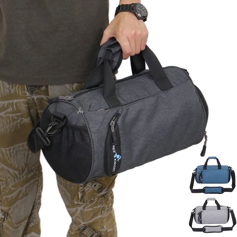 Bolsas de gimnasio deportivas impermeables, bolsas de separación húmedas secas multifunción, bolsa de hombro de Yoga para entrenamiento de Fitness con bolsas para zapatos 3 colores