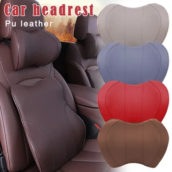 

Car Seat Headrest Pillow Memory Foam Neck Rest Support Cushion for Travel Driving MSU88