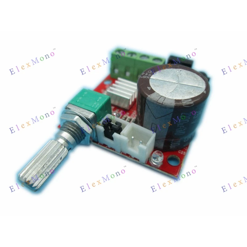 

DC 12V Mini Digital Audio Amplifier Module 10W+10W Dual-Channel Amplifier