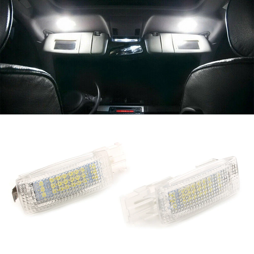 2個車内装バイザー灯led Vwゴルフmk4 Mk5 Mk6 Gti Jetta Passatティグアントゥーランポロフェートンなど 信号ランプ Aliexpress