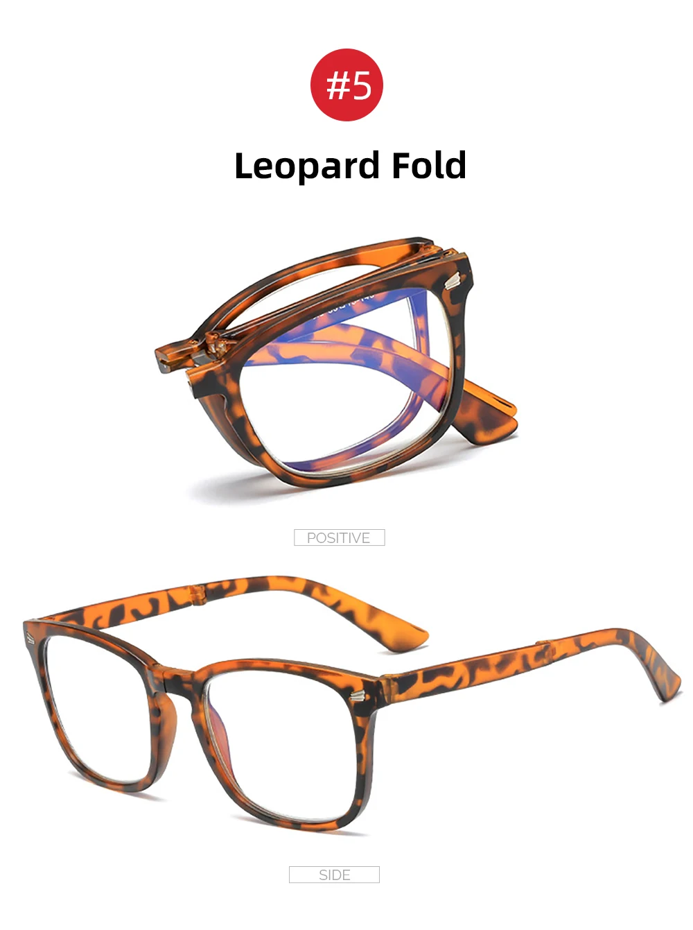 VIVIBEE Faltbare Anti-Blaulicht-Brille für Herren, quadratisch, klassischer schwarzer Rahmen, Computerbrille 2026 für Damen – Detail 13