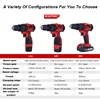12V 18V 36V Impact Drill 35 N.m Cordless Drill Electric Screwdriver Rechargeable Battery Mini Power Multitool LED Power Tools ► Photo 3/6