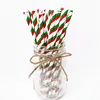 25pcs Christmas Paper Straws Snowflake Drinking Straw Merry Christmas Decorations for Home 2022 Xmas New Year Party Supplies ► Photo 3/6