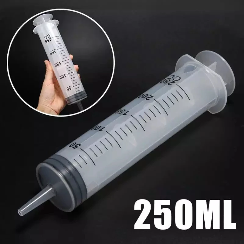 Медицинский шприц для инъекций 150/200/250/300 мл питательный гидропоника стерильный