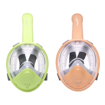 

Children's Anti-fog Snorkeling Diving Mask Full Face Snorkel Mask Underwater Anti-fog Snorkeling Diving Mask