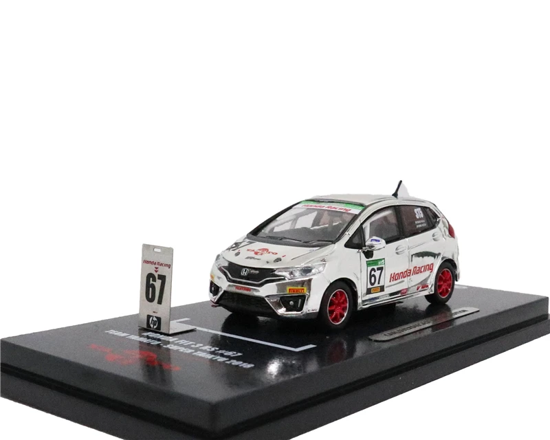 INNO 1: 64 Honda fit 3 RSl#67 Super Taikyu игрушечный автомобиль игрушки для детей литая под давлением модель автомобиля подарок на день рождения
