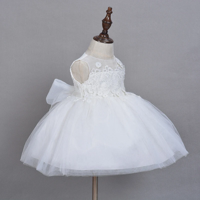 

Baby Girl Christening Gown with Bonnet Hat White Baby Formal Clothes Vestido Bebe Embroidered Occasion Dress Baby Baptism Dress