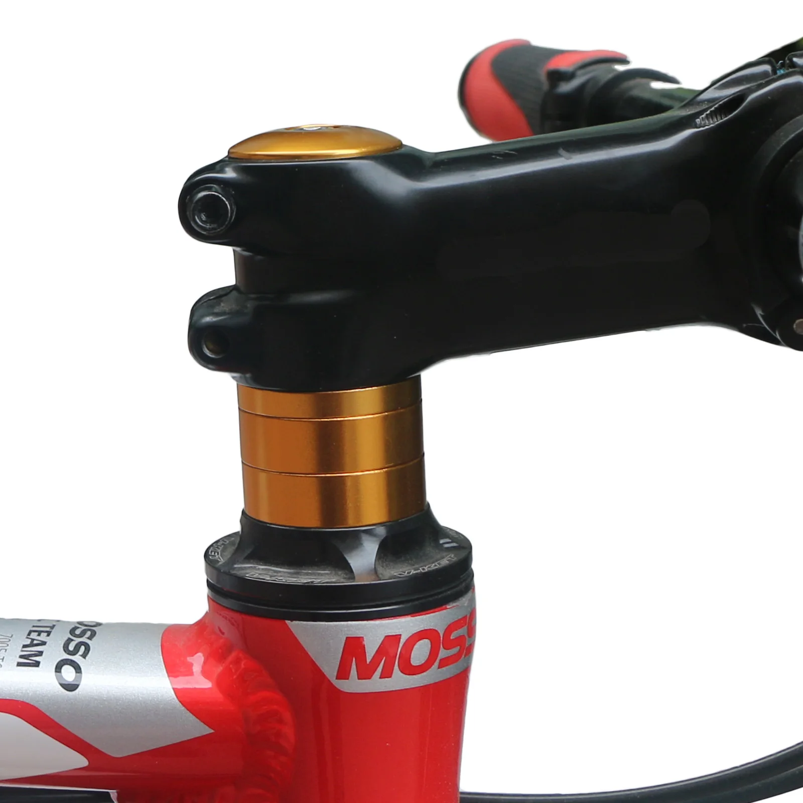 MTB Bicycle Top Tube Cap Screw Headset Spacer Cover Fork Ring Front Spacers 1 1/8 Inch Bike Stem washer Top Cap Headset Star Nut