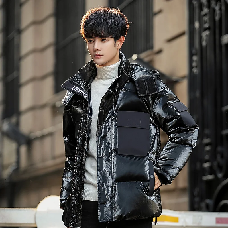 

Men's cotton-padded clothing 2020 Autumn winter new down bread cotton-padded clothing casual fashion youth men's clothing