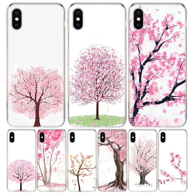 Cherry Blossoms Phone Case for iPhone 14 13 12 Pro Max 11 -  Norway