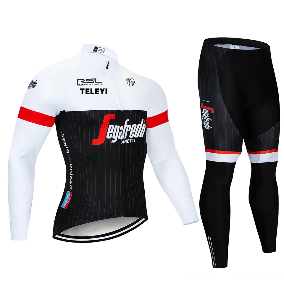 Треккинг SEGAFREDO зимний теплый флисовый комплект Джерси для велоспорта термальная одежда для велоспорта Mtb Одежда для верховой езды Ropa Ciclismo - Цвет: Pic Color