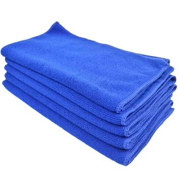 

12 Pieces of 40X60 cm Microfiber Absorbent Towels, Car Household Cleaning, Cleaning Cloth, Navy Household Cleaning Tools