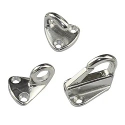 Crochet de garde boue en acier inoxydable 316, 10 pièces, Clip à ressort, accessoires de quincaillerie de bateau marin, pièces 