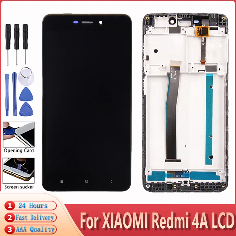 Оригинальный модуль дисплея для Xiaomi Redmi 4A дисплей сенсорный экран в сборе