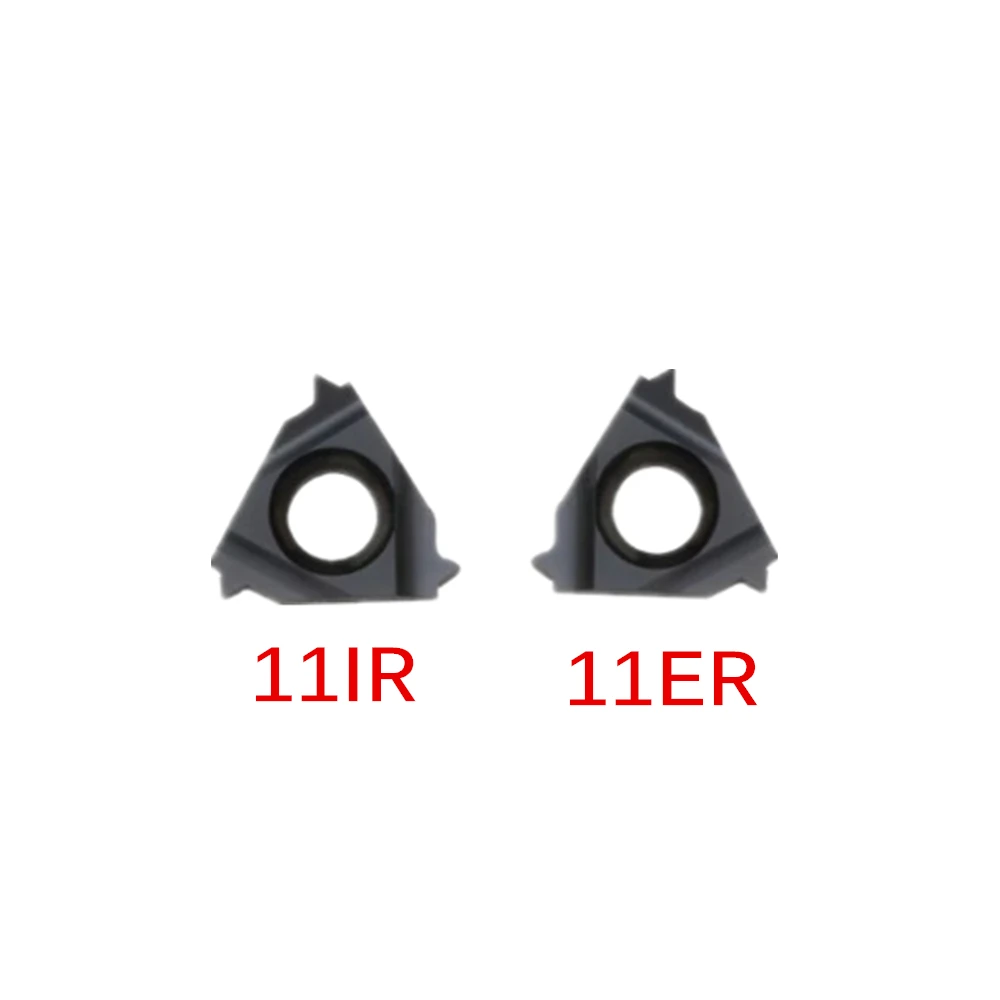 

10PCS 11ER 11IR 1.0 1.5 A60 A55 CNC Thread Carbide inserts High Quality For Lathe High cost performance Aluminum Threaded blade