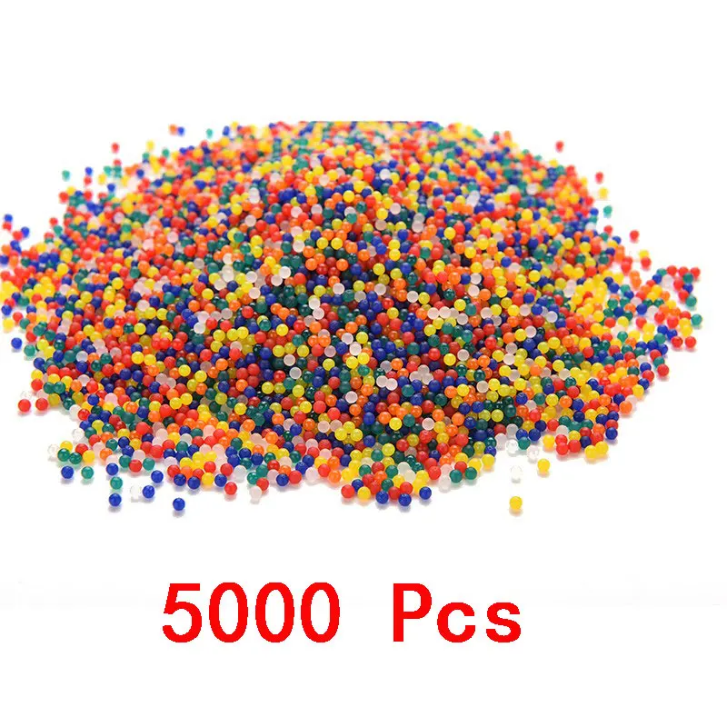 

Abbyfrank 5000 Pcs Color Soft Crystal Bullet Water Gun Paintball Bullet Gun Toy Bibulous Ai