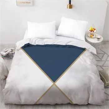 

3D Printed Custom Design Duvet Cover Quilt Comforter Blanket Case Covers Bedding Set Bed Linen 180x210cm Geometry Home Textile