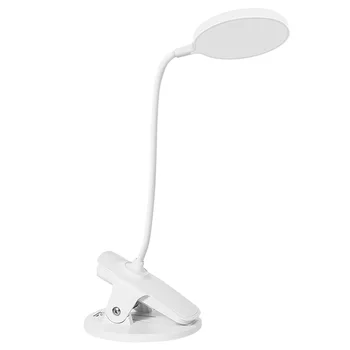 

Clip Wireless Table Lamp Study 3 Modes Touch 1200mAh Rechargeable LED Reading Desk Lamp 7000K USB Table Light Flexo Lamps Table