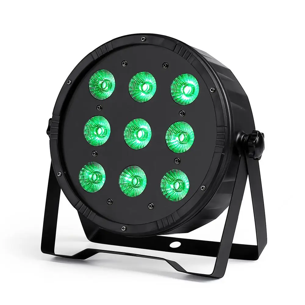 12x18 Вт Светодиодный светильник SlimPar Quad RGBWA 6в1 светодиодный для мытья DJ сценический
