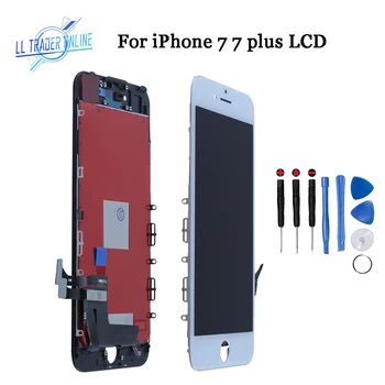 

AAA Quality LCD Display Screen For iPhone 7 7 Plus Screen Pantalla LCD Touch Replacement Black/White Complete Assembly Digitizer