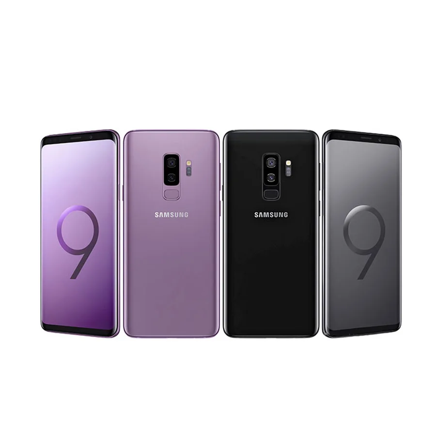 Samsung Galaxy S9 Plus S9+ NFC G965F,, четыре ядра, 6,2 дюймов, двойной 12 МП, 6 ГБ ram, 64 ГБ rom, Snapdragon 845, отпечаток пальца, сотовый телефон