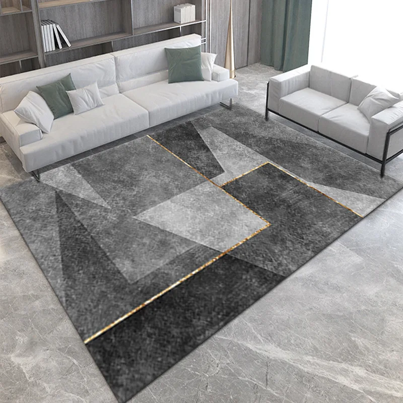 Carpet living room coffee table blanket large area sofa floor cushion bedroom high-end Nordic light luxury household | Дом и сад
