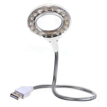 

Free Bend Laptops Mini Eye Caring Keyboard 18 LEDs Portable Game Playing Angle Adjustable USB Connection Reading Lamp