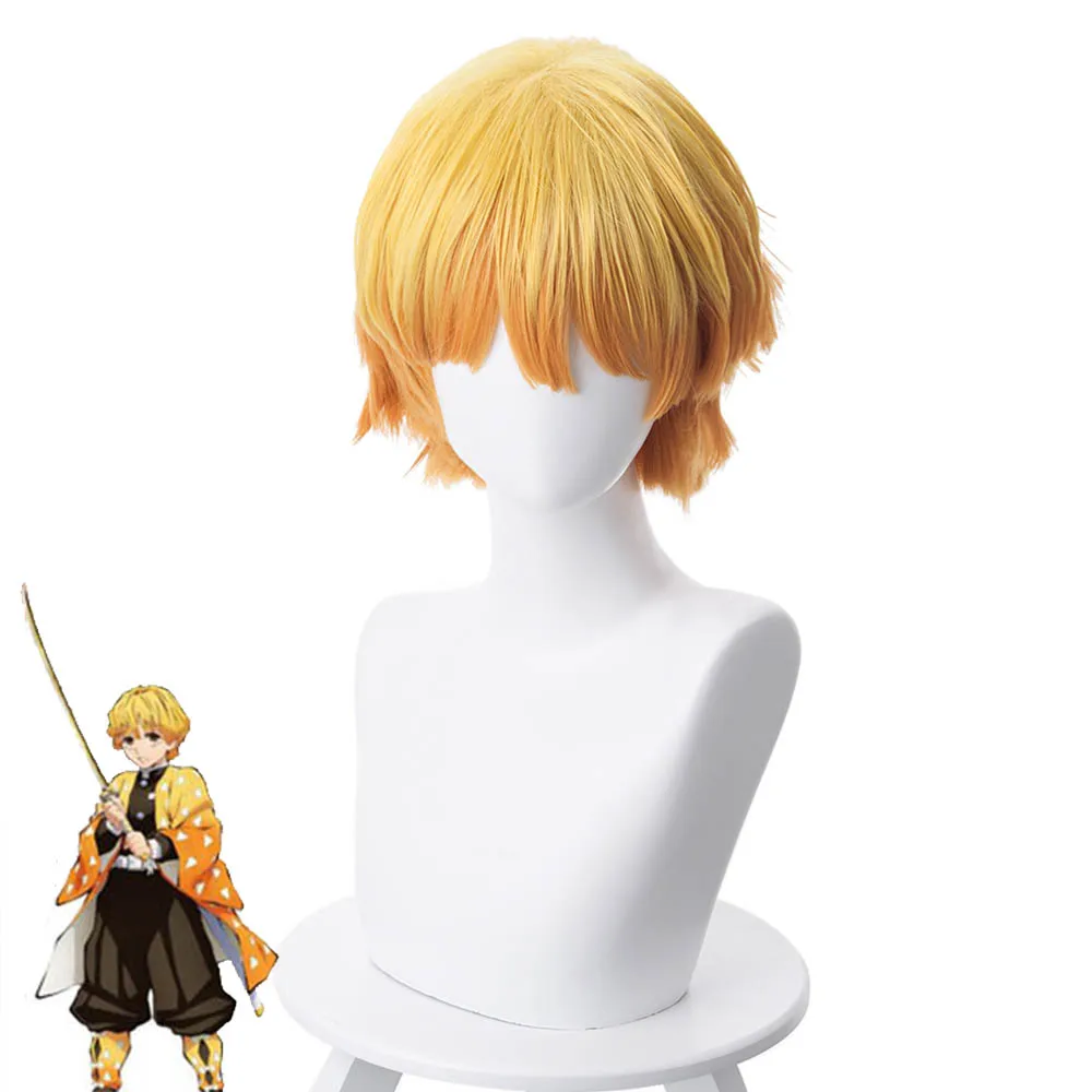 TDAICHAN Anime Demon Slayer Kimetsu No Yaiba Tokitou Muichirou Ponytails Wig Cosplay Agatsuma Zenitsu Kamado Tanjirou Keychain -Zentai shop online Hc1e1e42002674cee99ec311d951b073ah.jpg