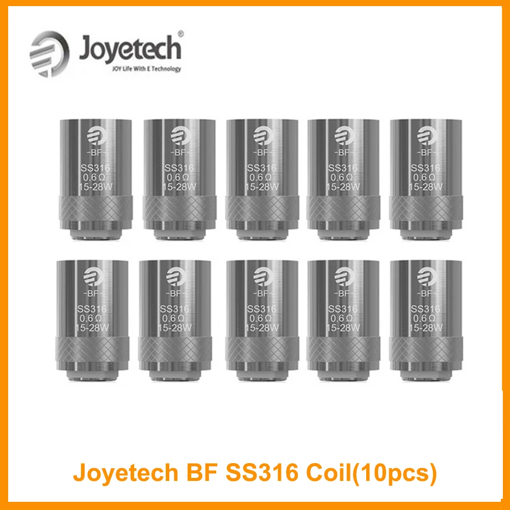 [RU/FR] 10 шт./15 шт. оригинальная головка Joyetech BF SS316 ego aio катушка 0 5/0 6/Ом для Cubis Pro/ eGo