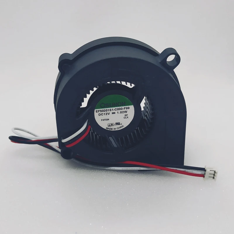 Новый оригинальный вентилятор SUNON 5020 DC 12 В 1 02 Вт EF50201S1-C000-F99 3-линейный для