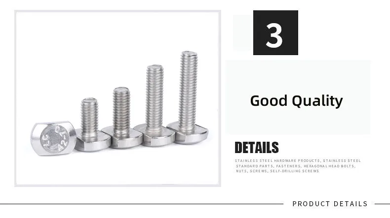 304 Flat hex head self tapping detail 5
