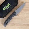 Green thorn F95 folding knife d2 steel TC4 titanium alloy + carbon fiber handle camping hunting knife practical fruit knife EDC ► Photo 2/6