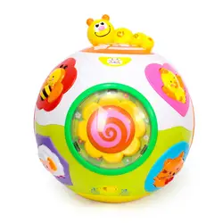 Игрушки для малышей игрушка для ползания с музыкой и светом обучающая форма/количество/животное дети для раннего развития игрушки