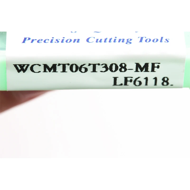 

10PCS WCMT06T308 WCMT050308 WCMT080412 MF LF6118 U Drill Bit Inserts Turning Tool For WC Drilling