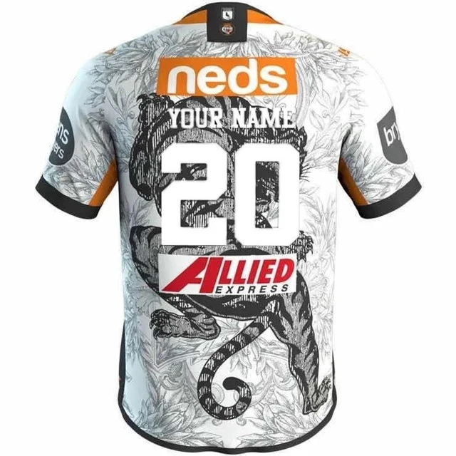 west tigers retro jersey