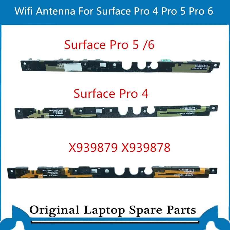 Original For Surface Pro 4 5 6 Pro5 Pro6 1724 1796 Wi-Fi Signal Antenna Strip Network Module Flex Cable X939878