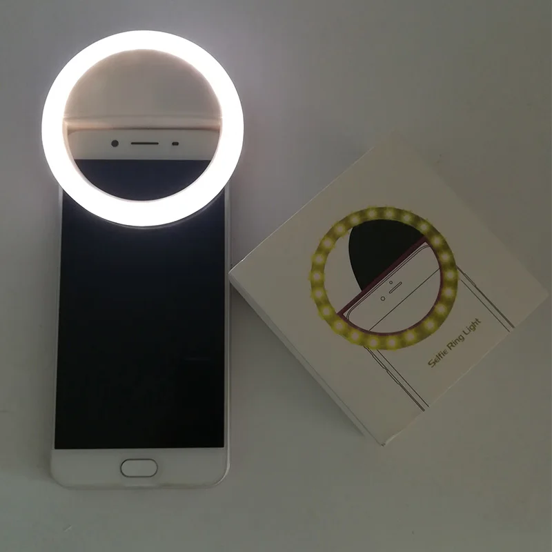 Litwod Z10 3 режима вспышки света камеры улучшения Фотографии Led селфи кольцо живой свет светящаяся лампа ночник для мобильного телефона