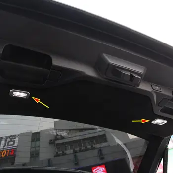 

For Land Rover Range RR Sport 14-17 Car-Styling ABS Matte Chrome Tail Door Lamp Light Frame Cover Accessories