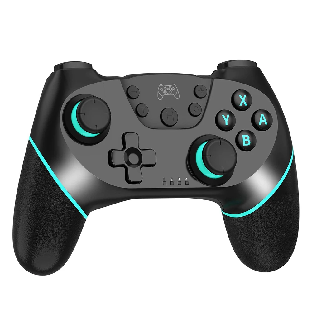 Беспроводной контроллер с двойным мотором и вибрацией для Nintendo Switch/Switch Pro Gyro Axis